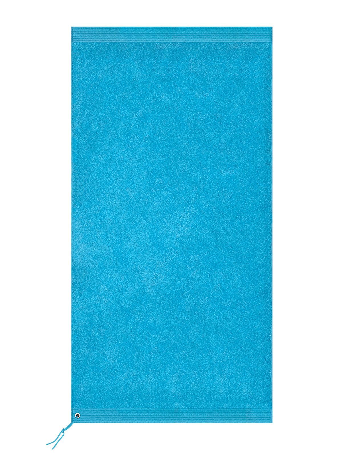 Premium Sport Towel 100X150 Herren Handtuch – Bear Dream – Farbe Aqua – individuell veredelbar