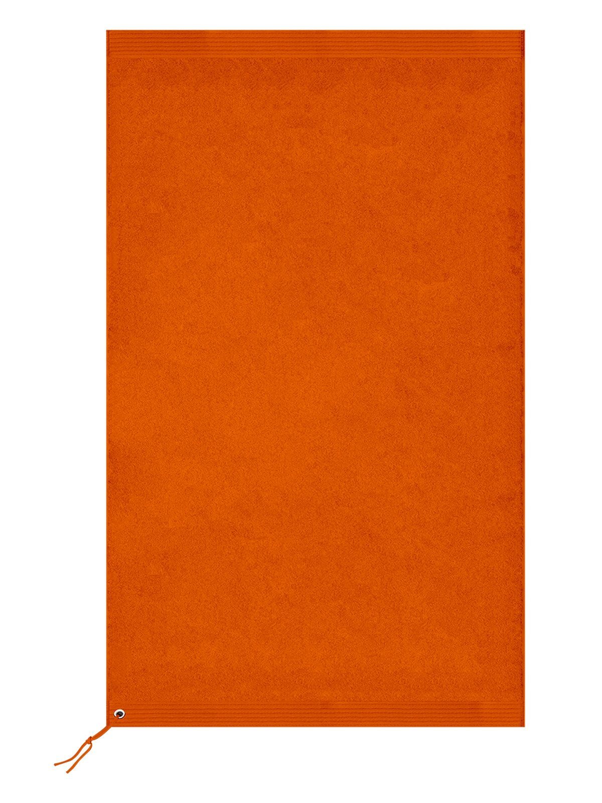 Premium Sport Towel 30X50 Herren Handtuch – Bear Dream – Farbe dark orange – individuell veredelbar