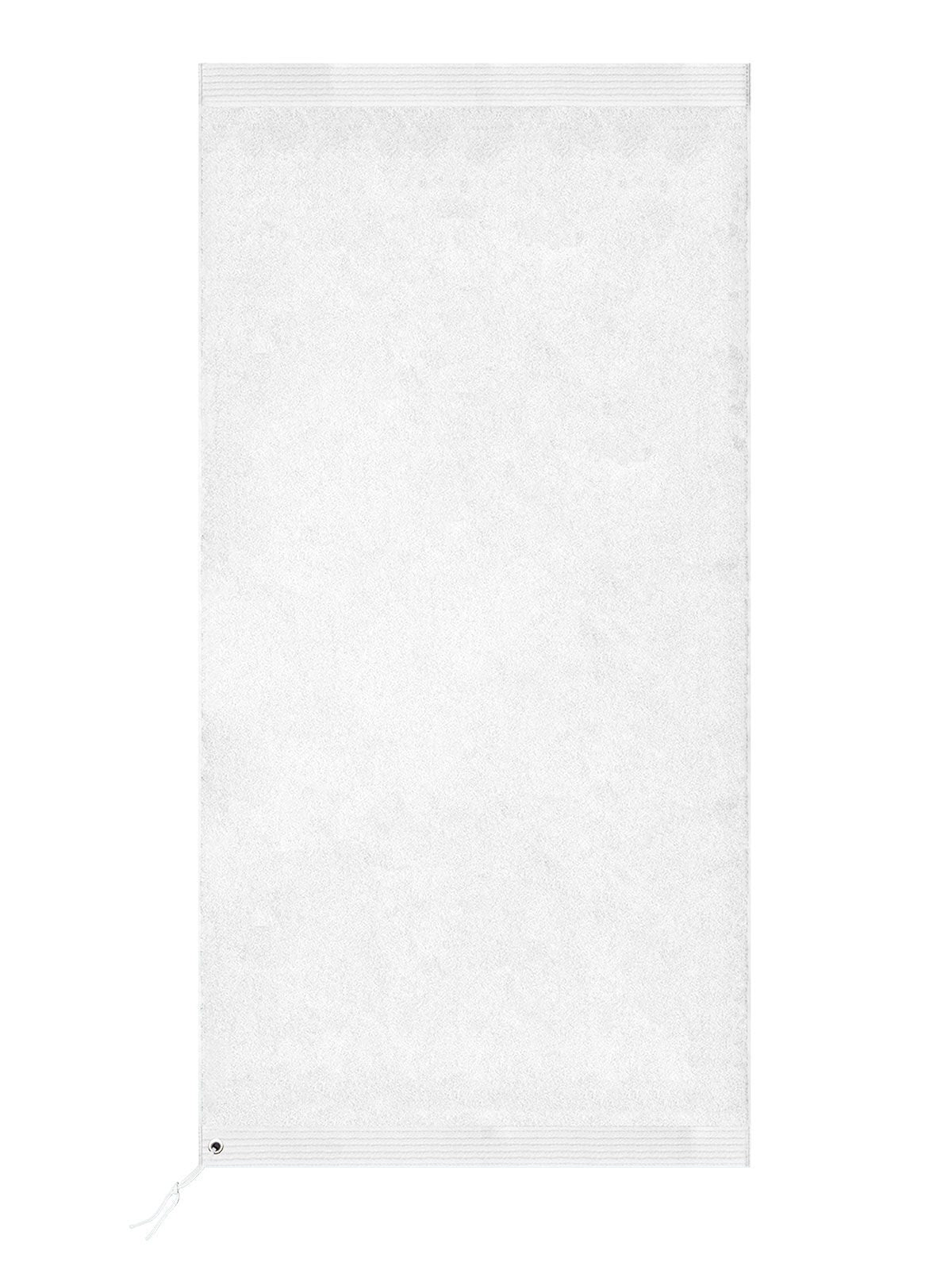Premium Sport Towel 70X140 Herren Handtuch – Bear Dream – Farbe Weiß – individuell veredelbar