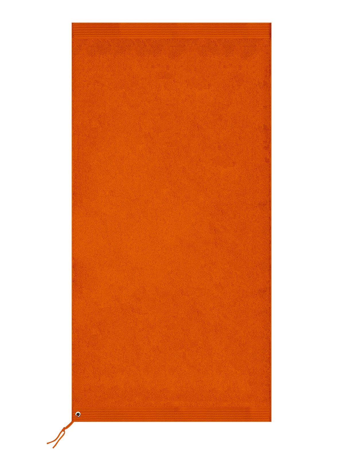 Premium Sport Towel 70X140 Herren Handtuch – Bear Dream – Farbe dark orange – individuell veredelbar