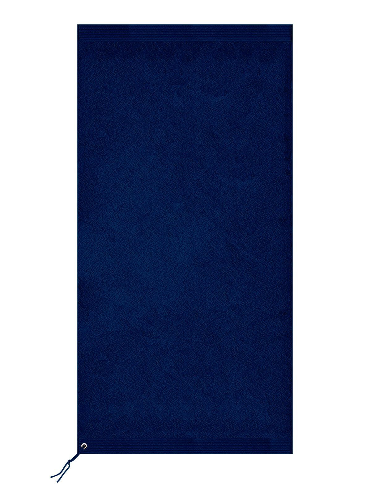 Premium Sport Towel 70X140 Herren Handtuch – Bear Dream – Farbe Navy – individuell veredelbar