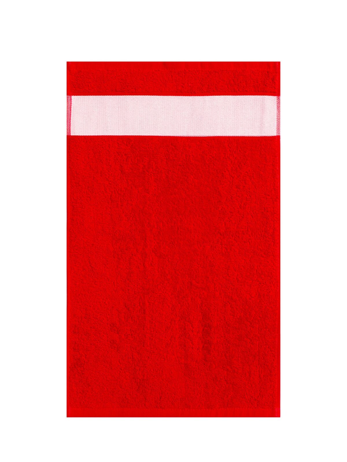 Sublimatic Towel 30X50 Herren Handtuch – Bear Dream – Farbe Rot – individuell veredelbar