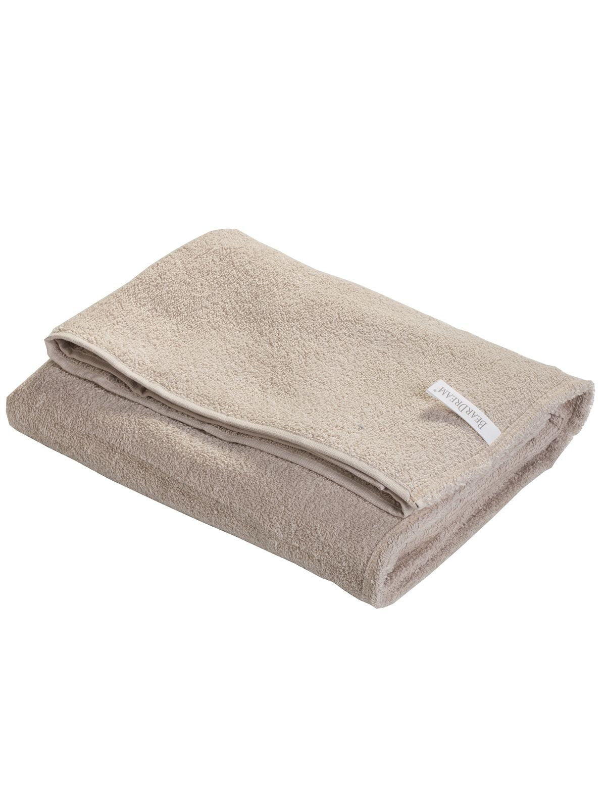 Sun Chair Towel Herren Handtuch – Bear Dream – Farbe Sand – individuell veredelbar