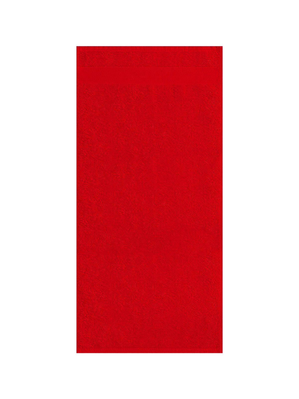 Classic Towel 50X100 Herren Handtuch – Bear Dream – Farbe Rot – individuell veredelbar