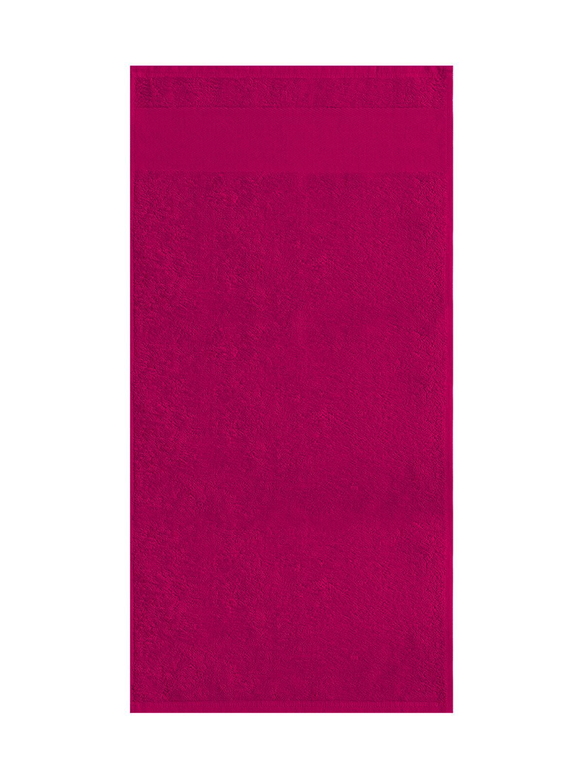 Classic Towel 70X140 Herren Handtuch – Bear Dream – Farbe Fuchsia – individuell veredelbar