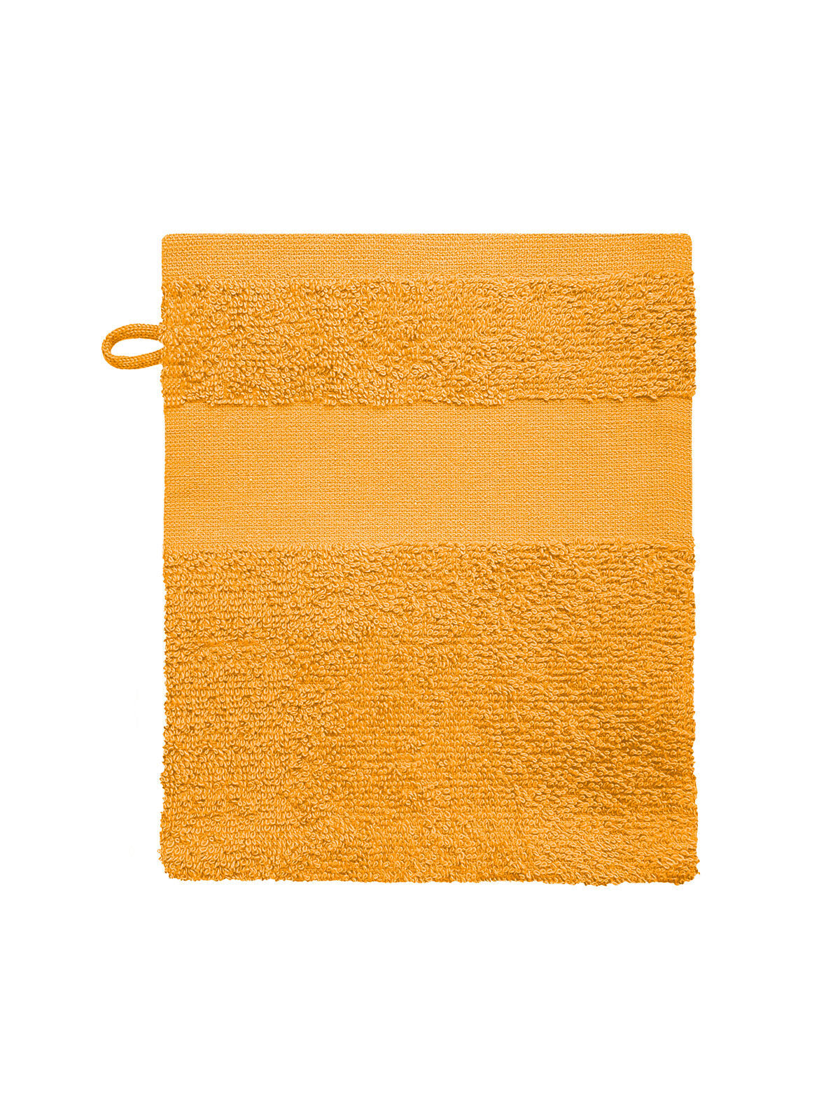 Economy wash glove towel Herren Handtuch – Bear Dream – Farbe Orange – individuell veredelbar