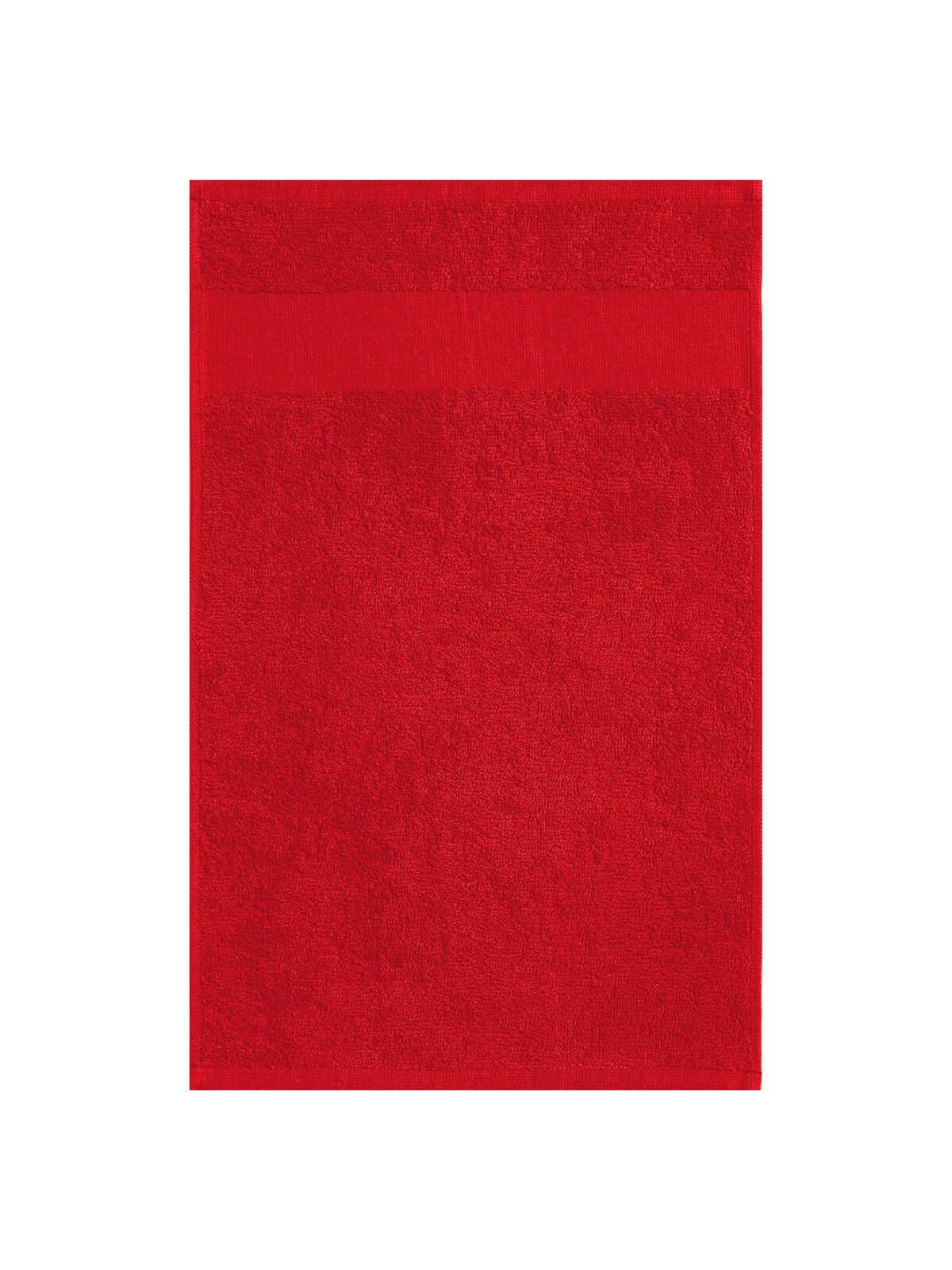 Economy Towel 30X50 Herren Handtuch – Bear Dream – Farbe Rot – individuell veredelbar