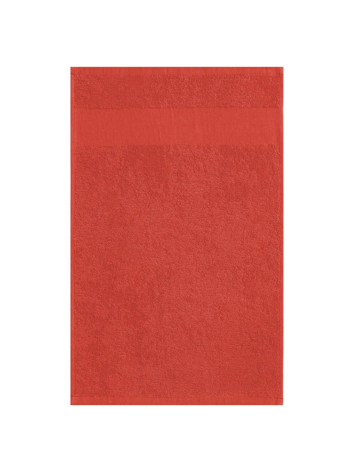 Economy Towel 30X50 Herren Handtuch – Bear Dream – Farbe poppy red – individuell veredelbar