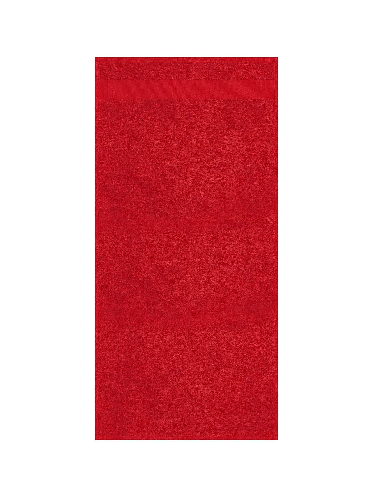 Economy Towel 50X100 Herren Handtuch – Bear Dream – Farbe Rot – individuell veredelbar