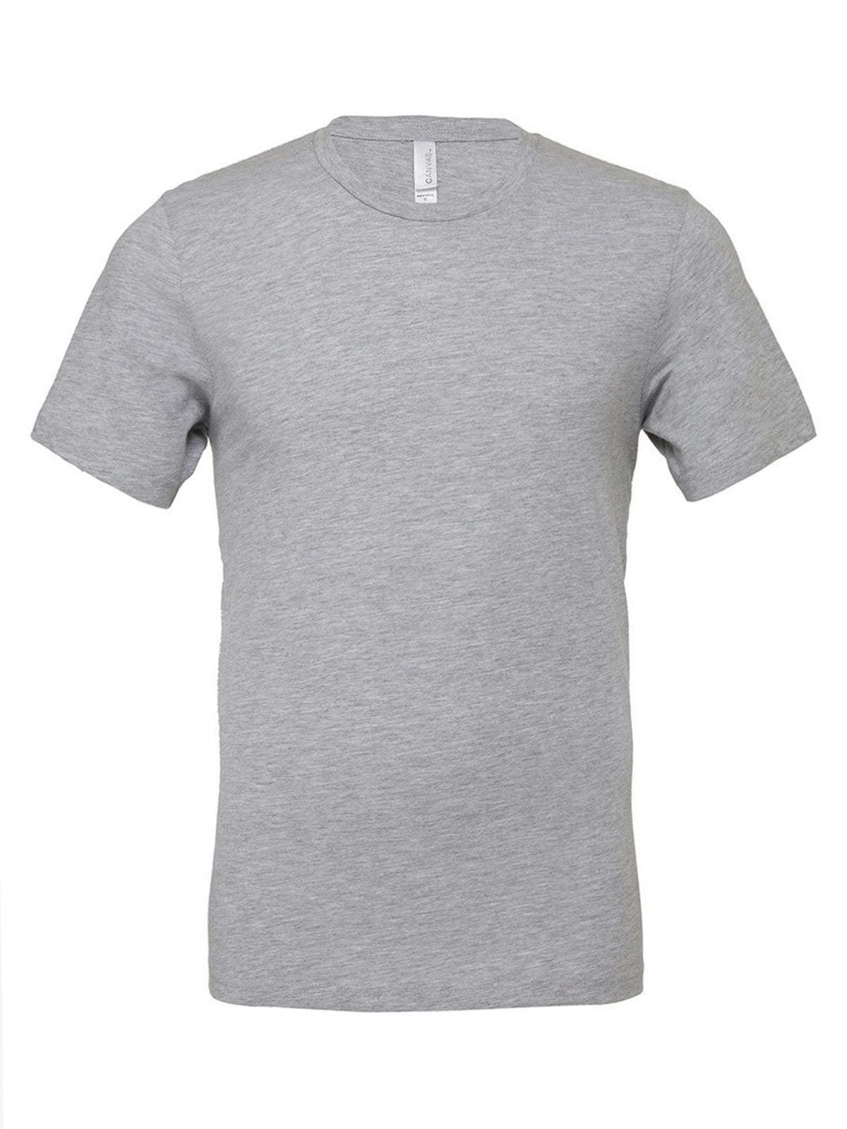 Jersey Short Sleeve Tee Unisex T-Shirt – Bella+Canvas – Farbe Athletic Heather – individuell veredelbar