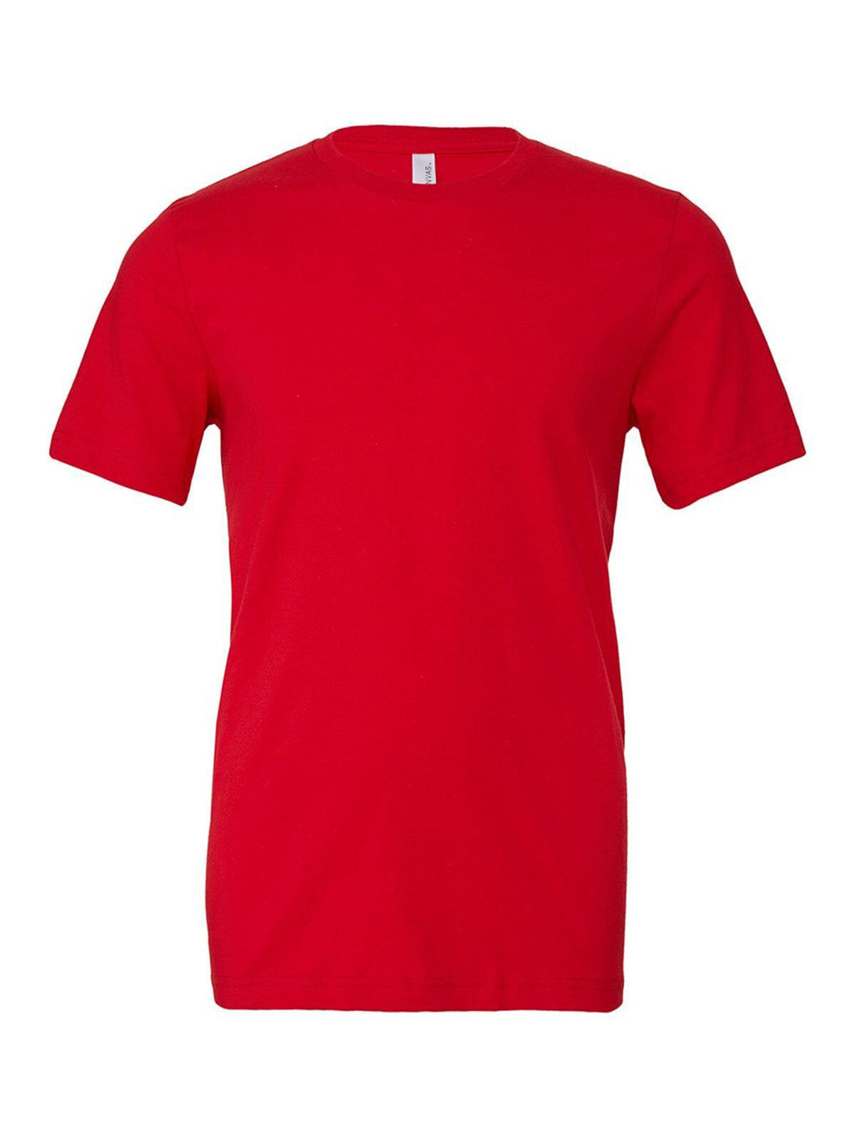 maniche corte Unisex T-Shirt – Bella+Canvas – Farbe Rot – individuell veredelbar