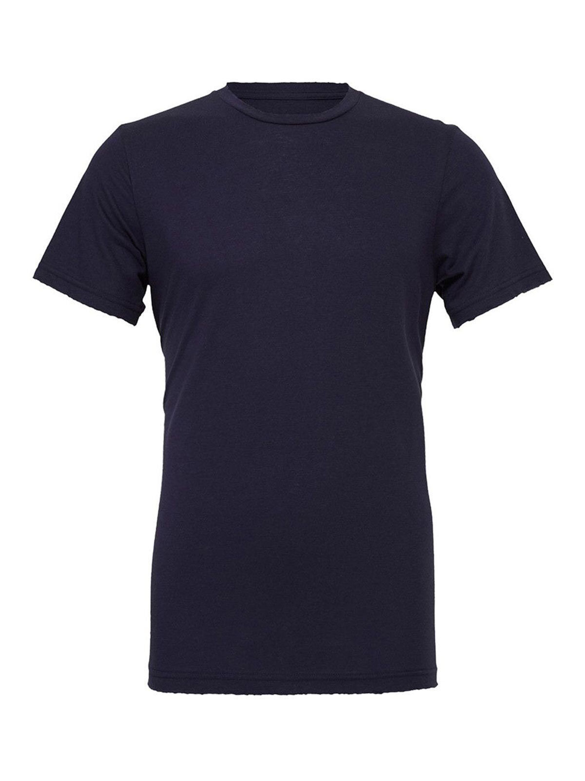maniche corte Unisex T-Shirt – Bella+Canvas – Farbe Navy – individuell veredelbar