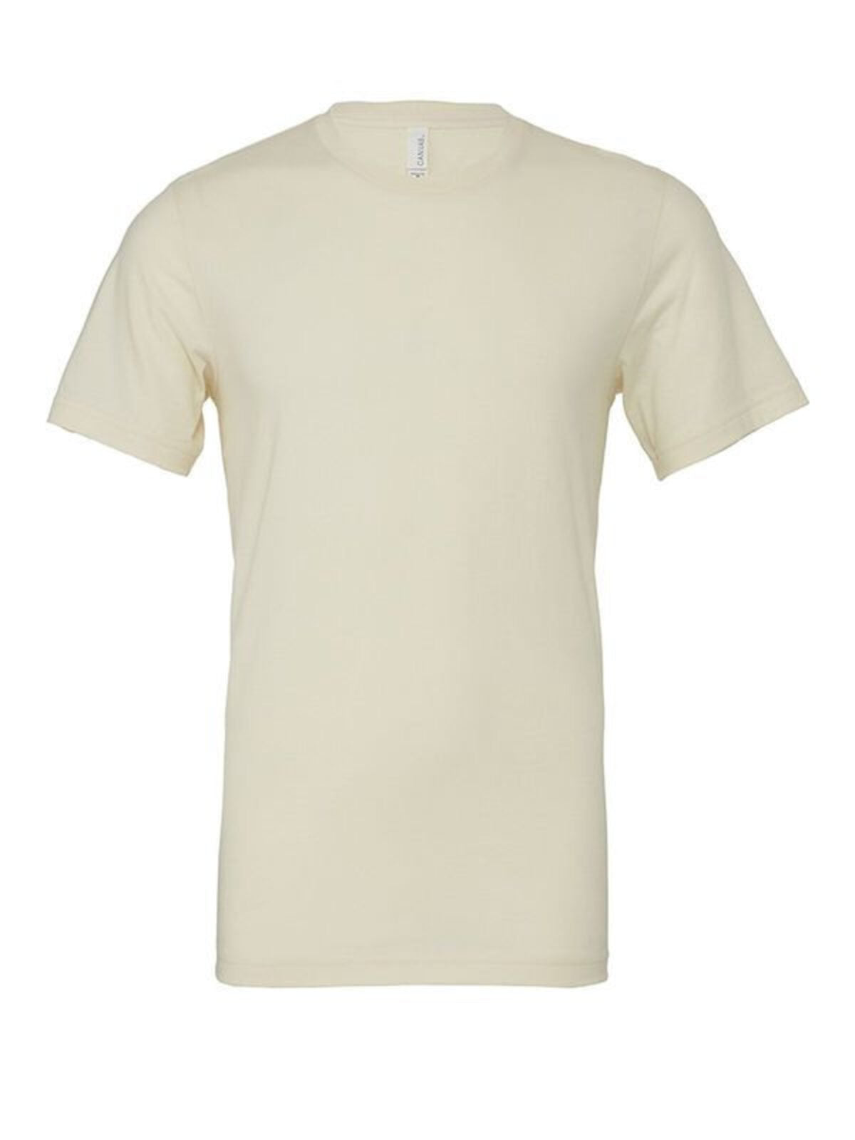 maniche corte Unisex T-Shirt – Bella+Canvas – Farbe Natur – individuell veredelbar