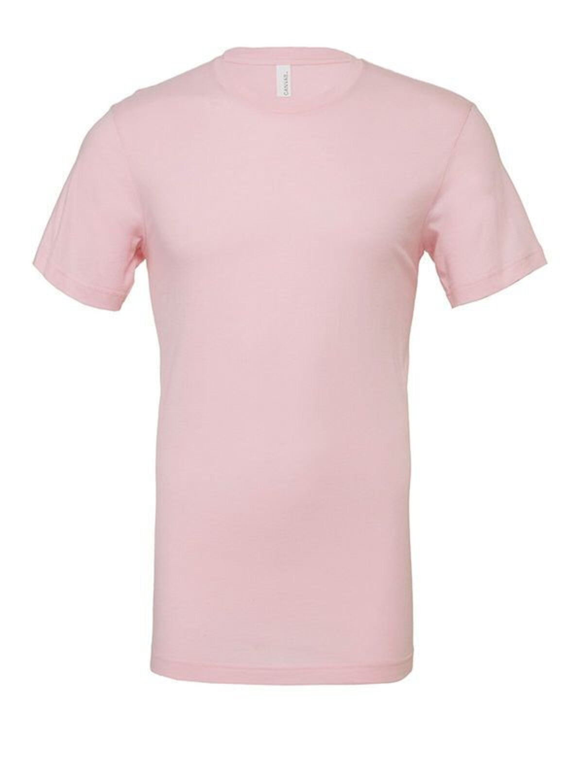 maniche corte Unisex T-Shirt – Bella+Canvas – Farbe Soft Pink – individuell veredelbar