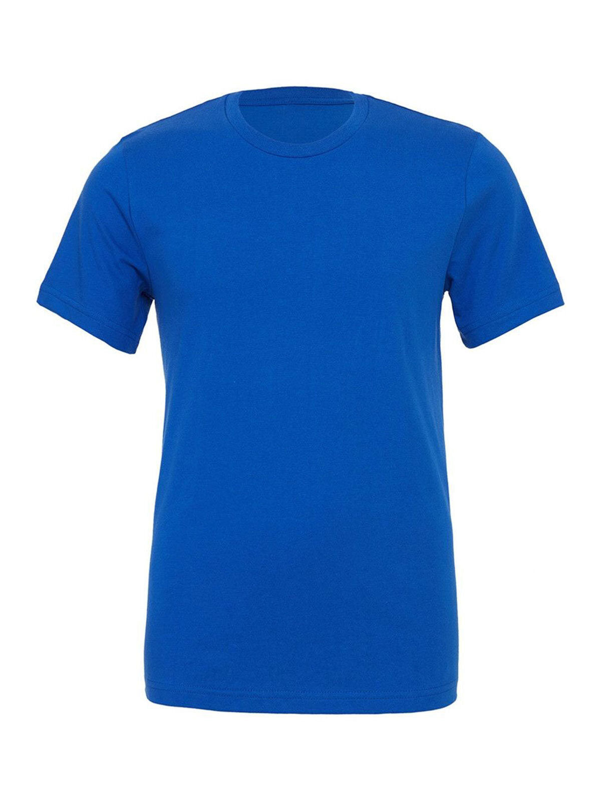 maniche corte Unisex T-Shirt – Bella+Canvas – Farbe True Royal – individuell veredelbar