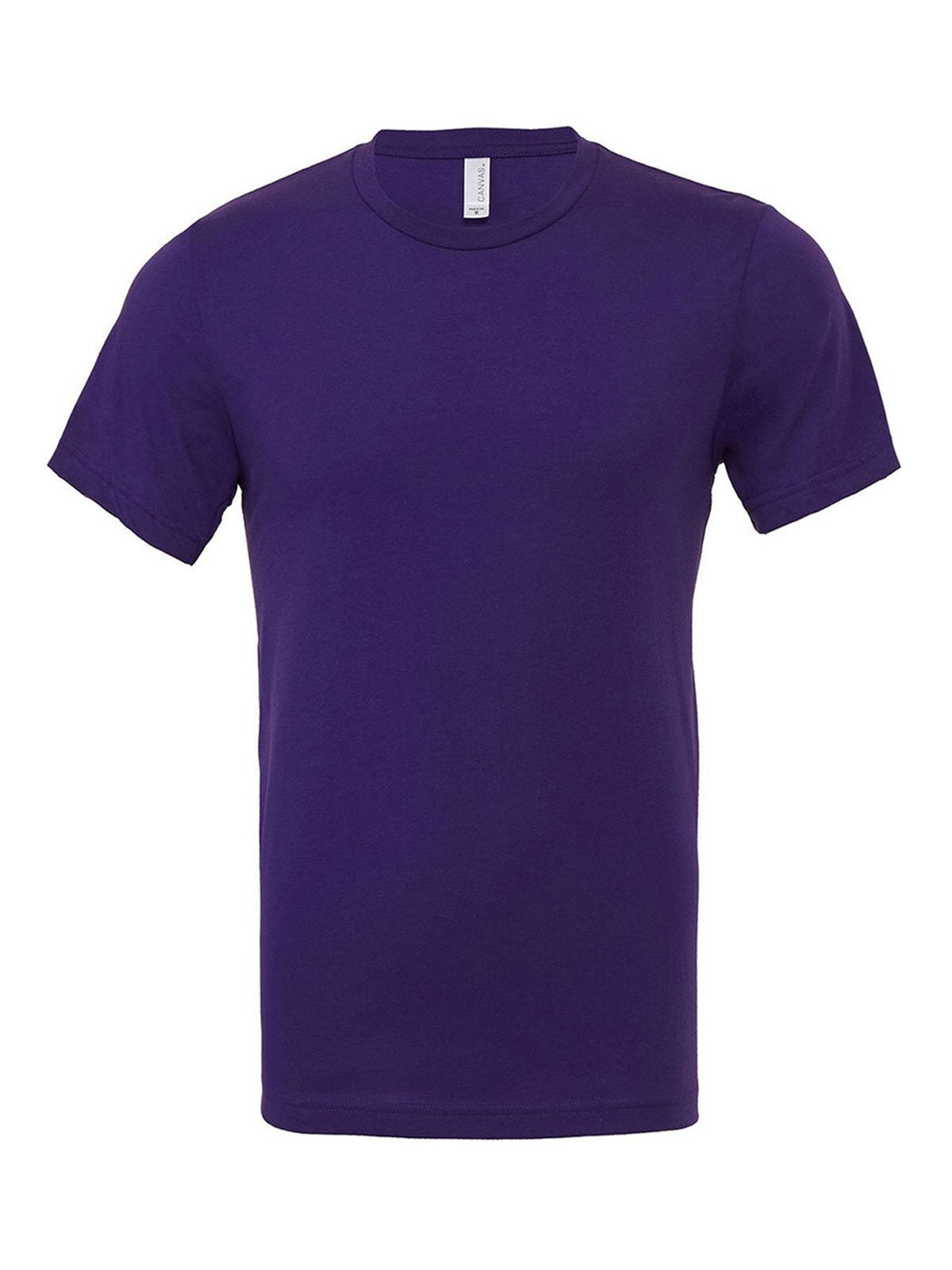 maniche corte Unisex T-Shirt – Bella+Canvas – Farbe Team Purple – individuell veredelbar