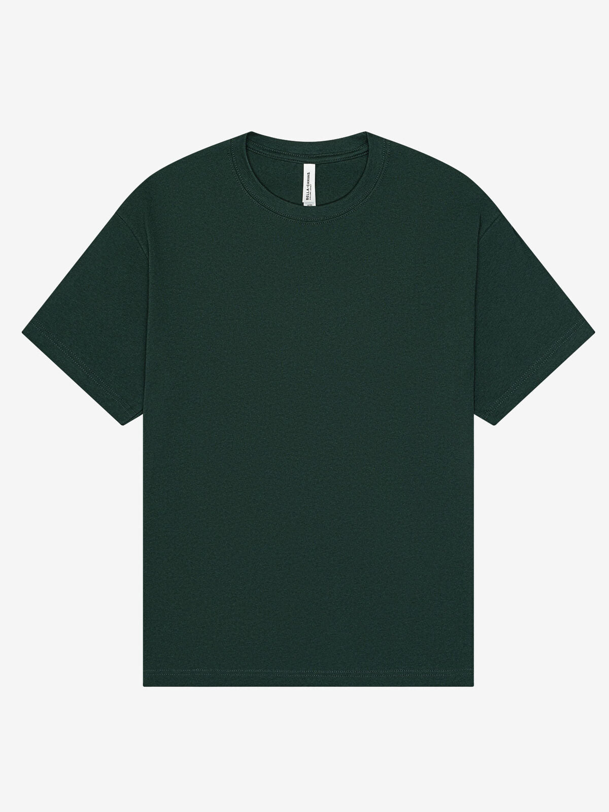 Heavy Boxy Tee Unisex T-Shirt – Bella+Canvas – Farbe Forest – individuell veredelbar