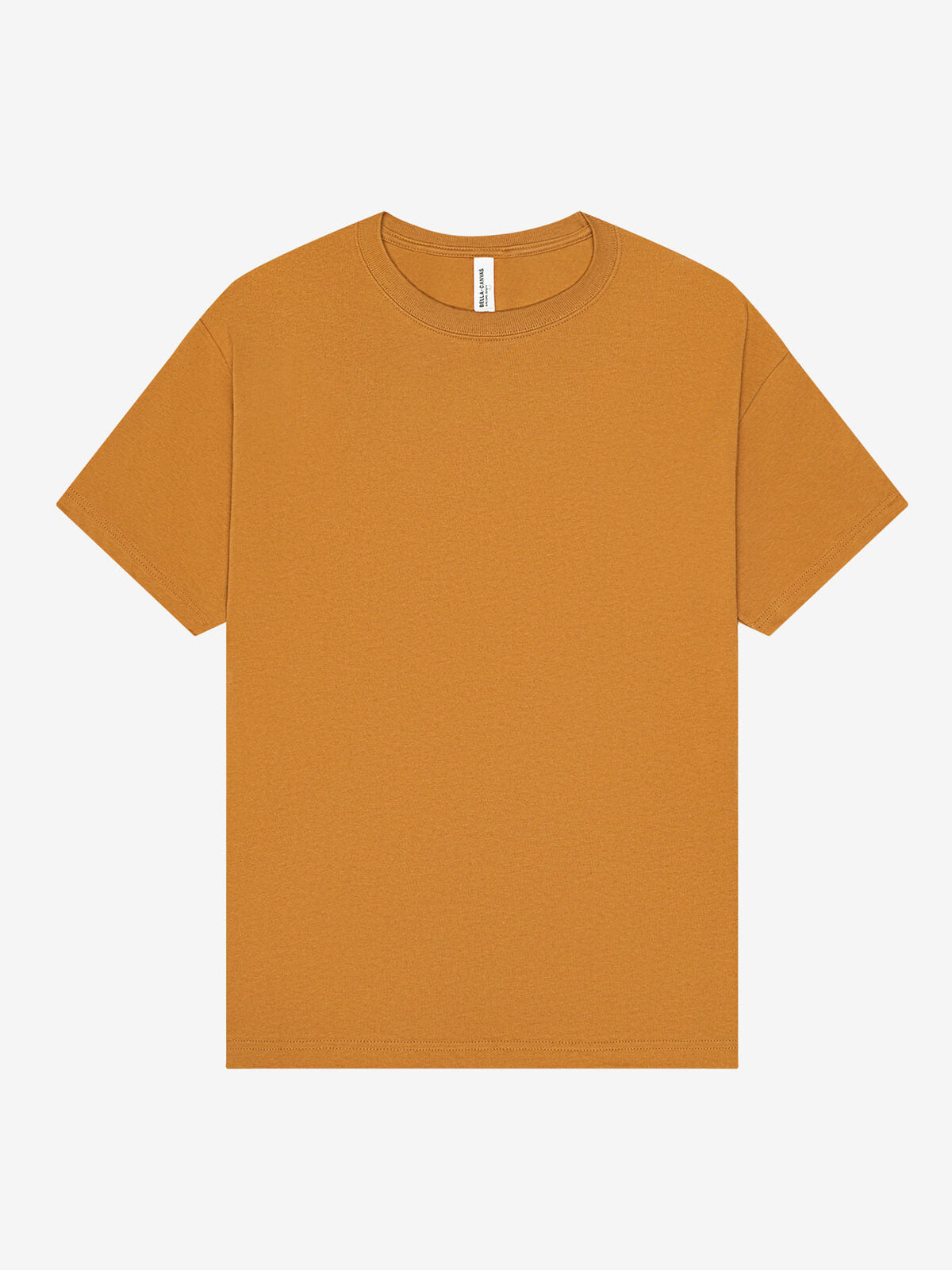 Heavy Boxy Tee Unisex T-Shirt – Bella+Canvas – Farbe Toast – individuell veredelbar