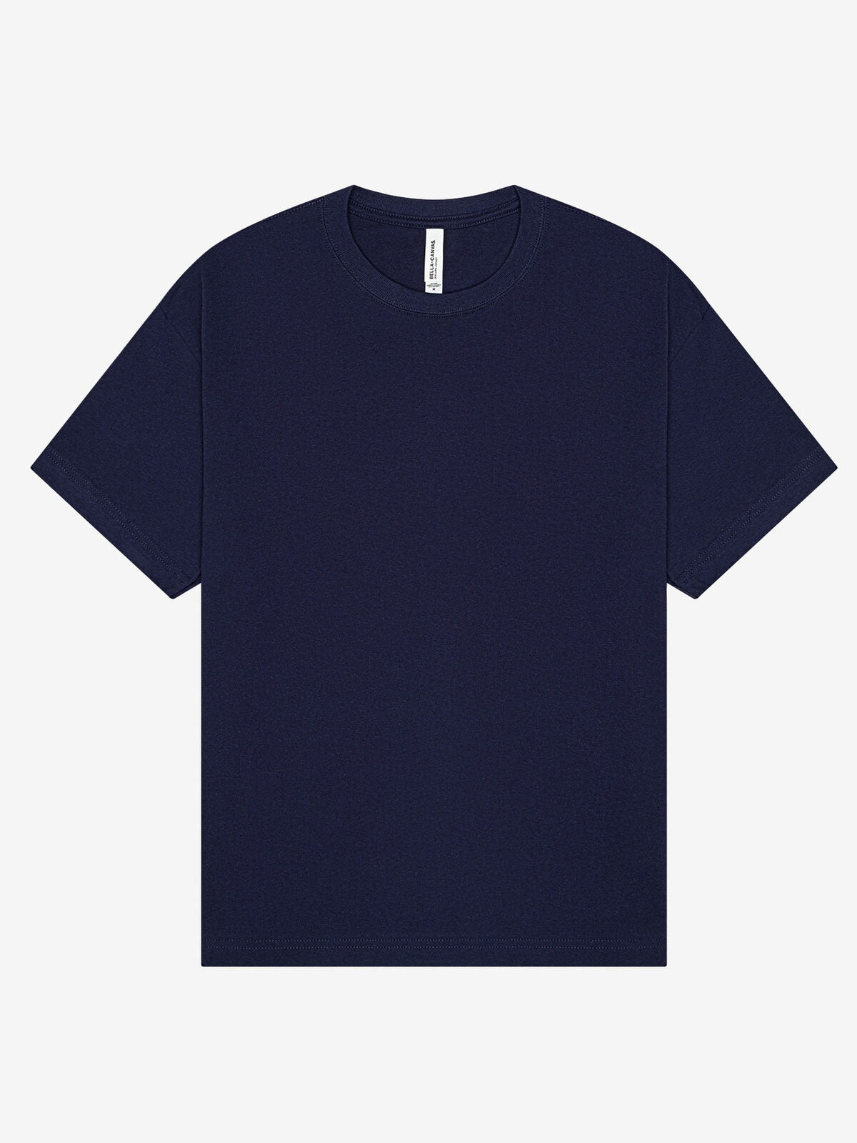 Heavy Boxy Tee Unisex T-Shirt – Bella+Canvas – Farbe Navy – individuell veredelbar