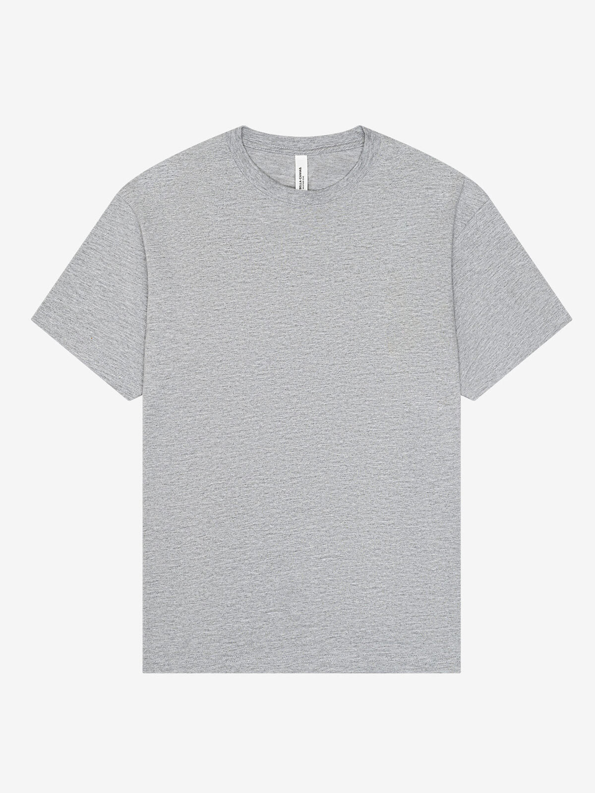 Heavy Boxy Tee Unisex T-Shirt – Bella+Canvas – Farbe Athletic Heather – individuell veredelbar