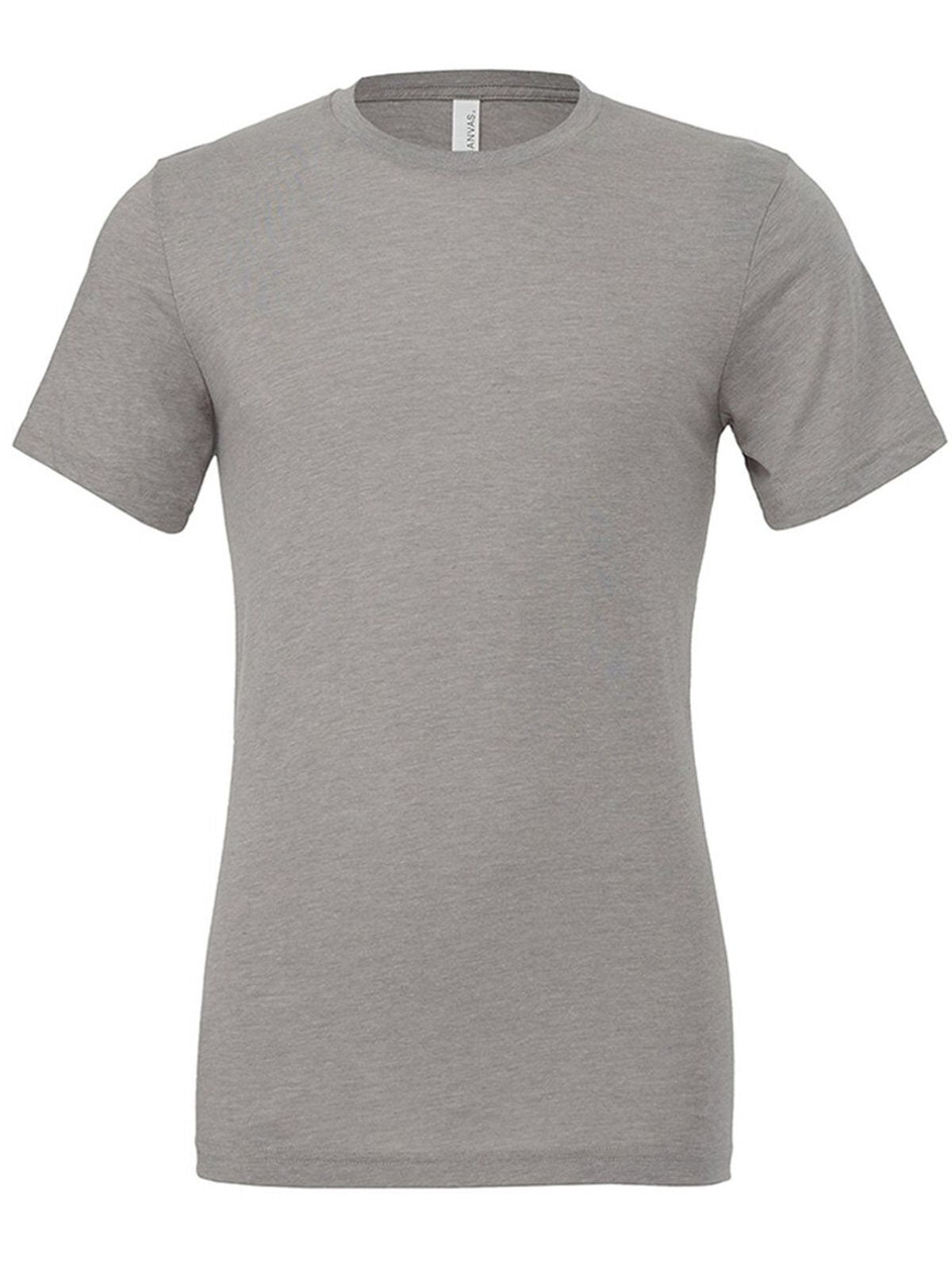 Triblend S/S Tee Unisex T-Shirt – Bella+Canvas – Farbe Athletic Grey Triblend – individuell veredelbar