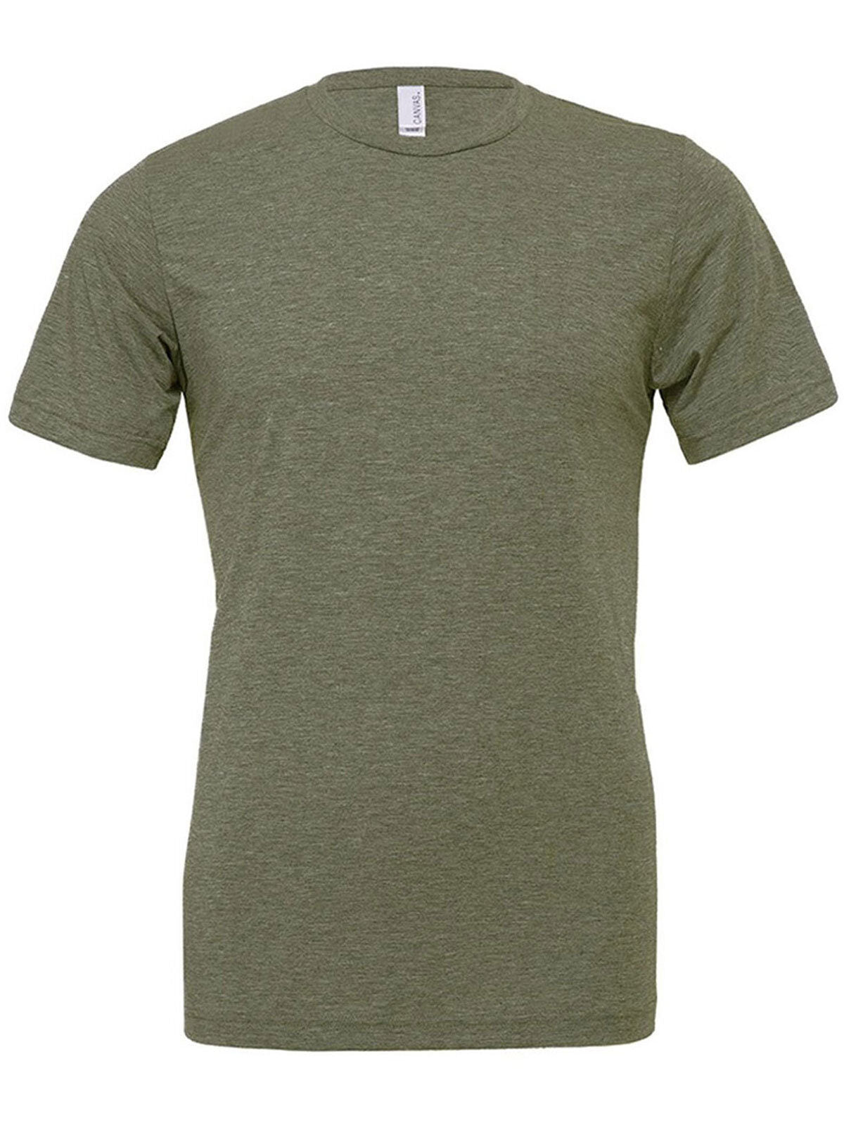 Triblend S/S Tee Unisex T-Shirt – Bella+Canvas – Farbe Olive Triblend – individuell veredelbar