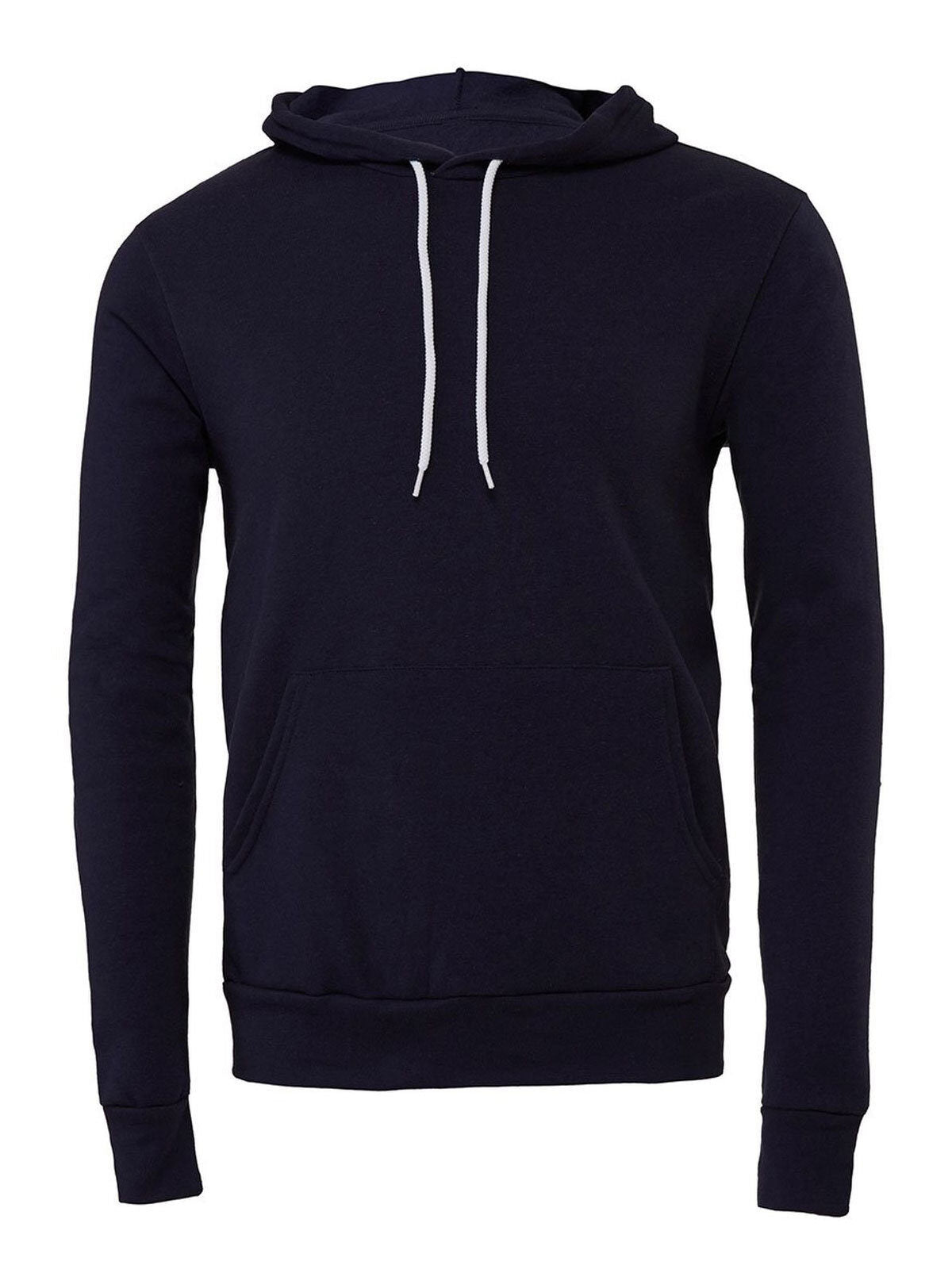 Unisex Sponge Fleece Pullover Hoodie Herren Sweatshirt / Hoodie – Bella+Canvas – Farbe Navy – individuell veredelbar