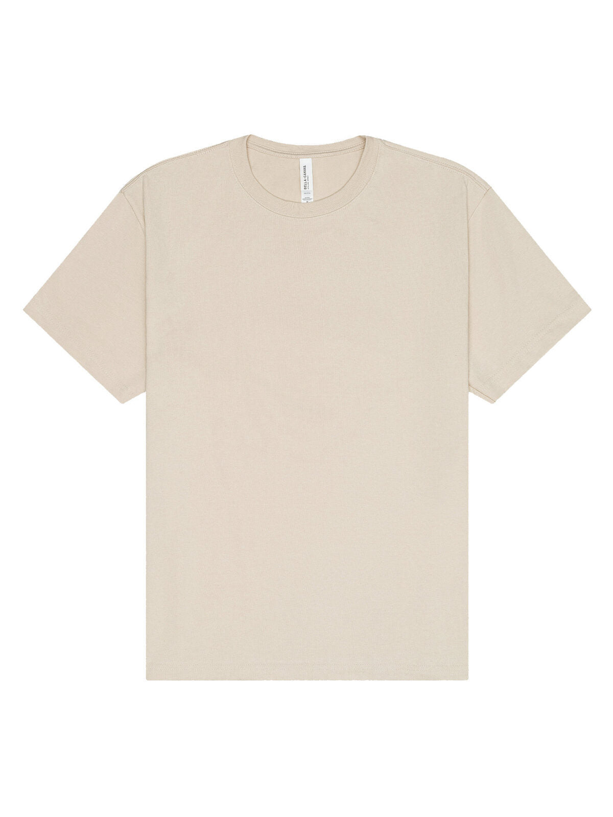 Short Sleeve Heavy Tee Unisex T-Shirt – Bella+Canvas – Farbe Dust – individuell veredelbar