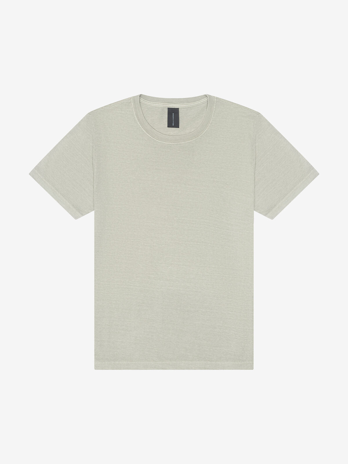 Unisex heavyweight washed tee Herren T-Shirt – Bella+Canvas – Farbe washed thyme – individuell veredelbar