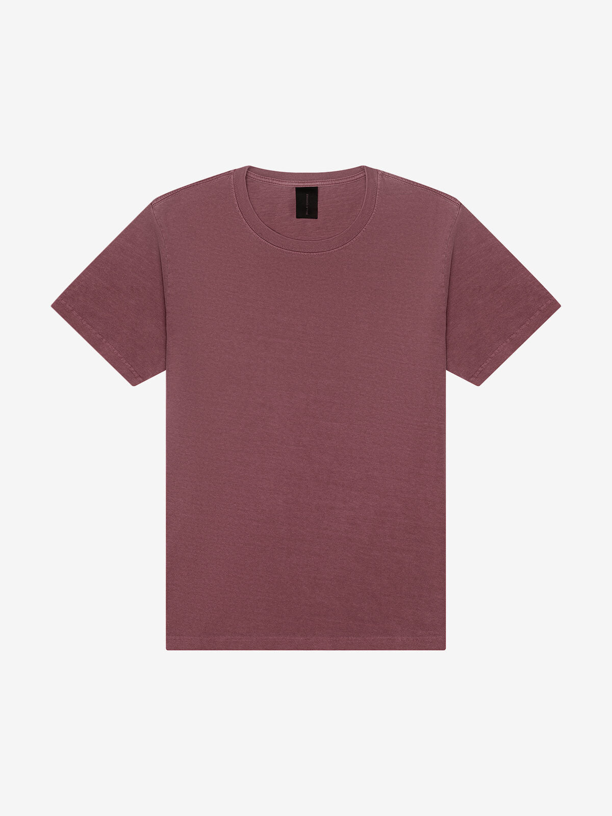 Unisex heavyweight washed tee Herren T-Shirt – Bella+Canvas – Farbe washed maroon – individuell veredelbar