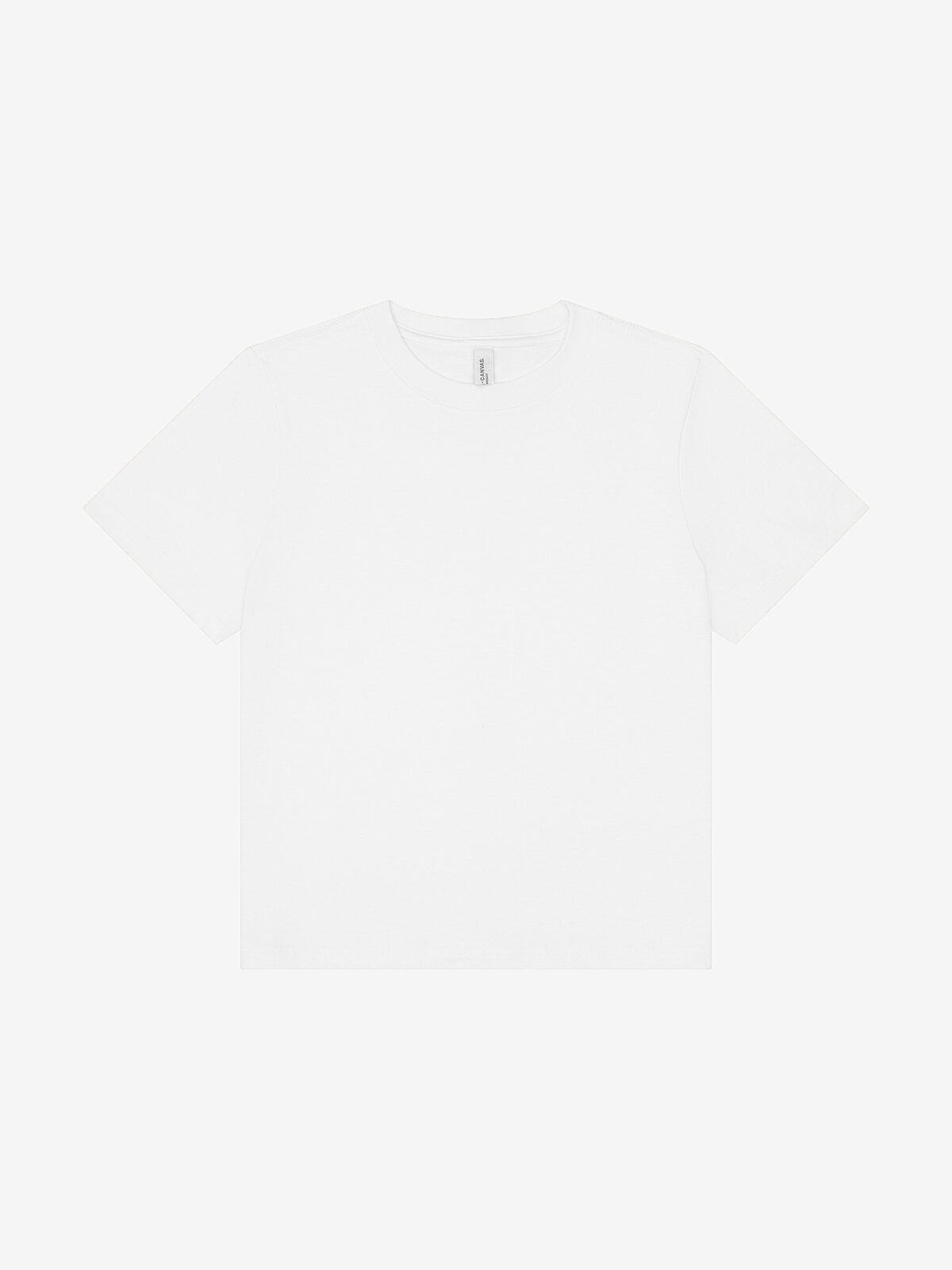 heavy boxy tee Damen T-Shirt – Bella+Canvas – Farbe Weiß – individuell veredelbar