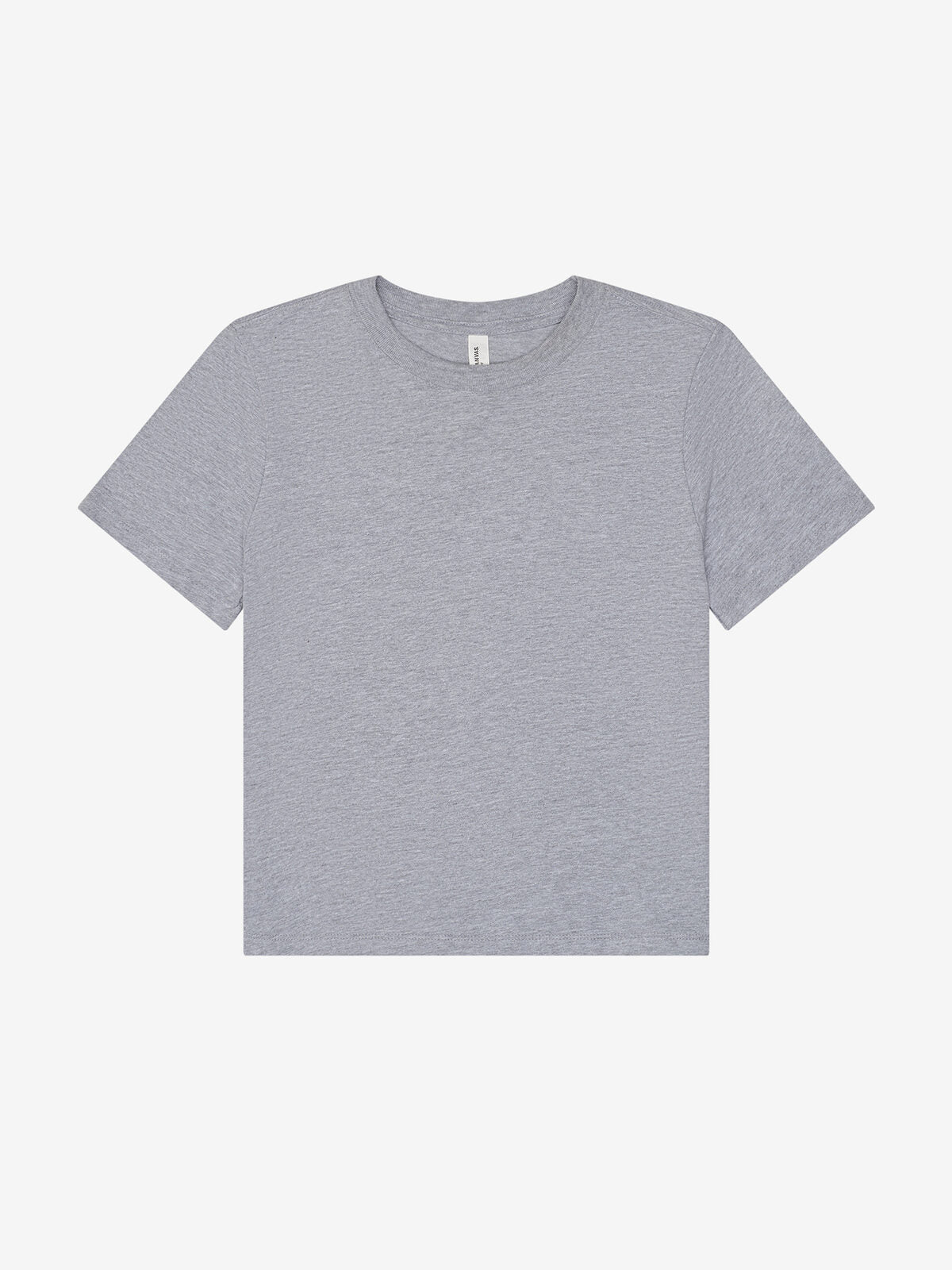 heavy boxy tee Damen T-Shirt – Bella+Canvas – Farbe Athletic Heather – individuell veredelbar