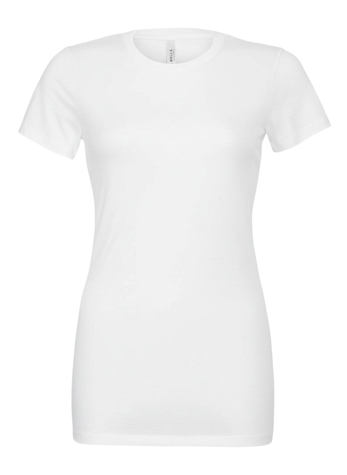 Relaxed Jersey Short Sleeve Tee Damen T-Shirt – Bella+Canvas – Farbe Weiß – individuell veredelbar