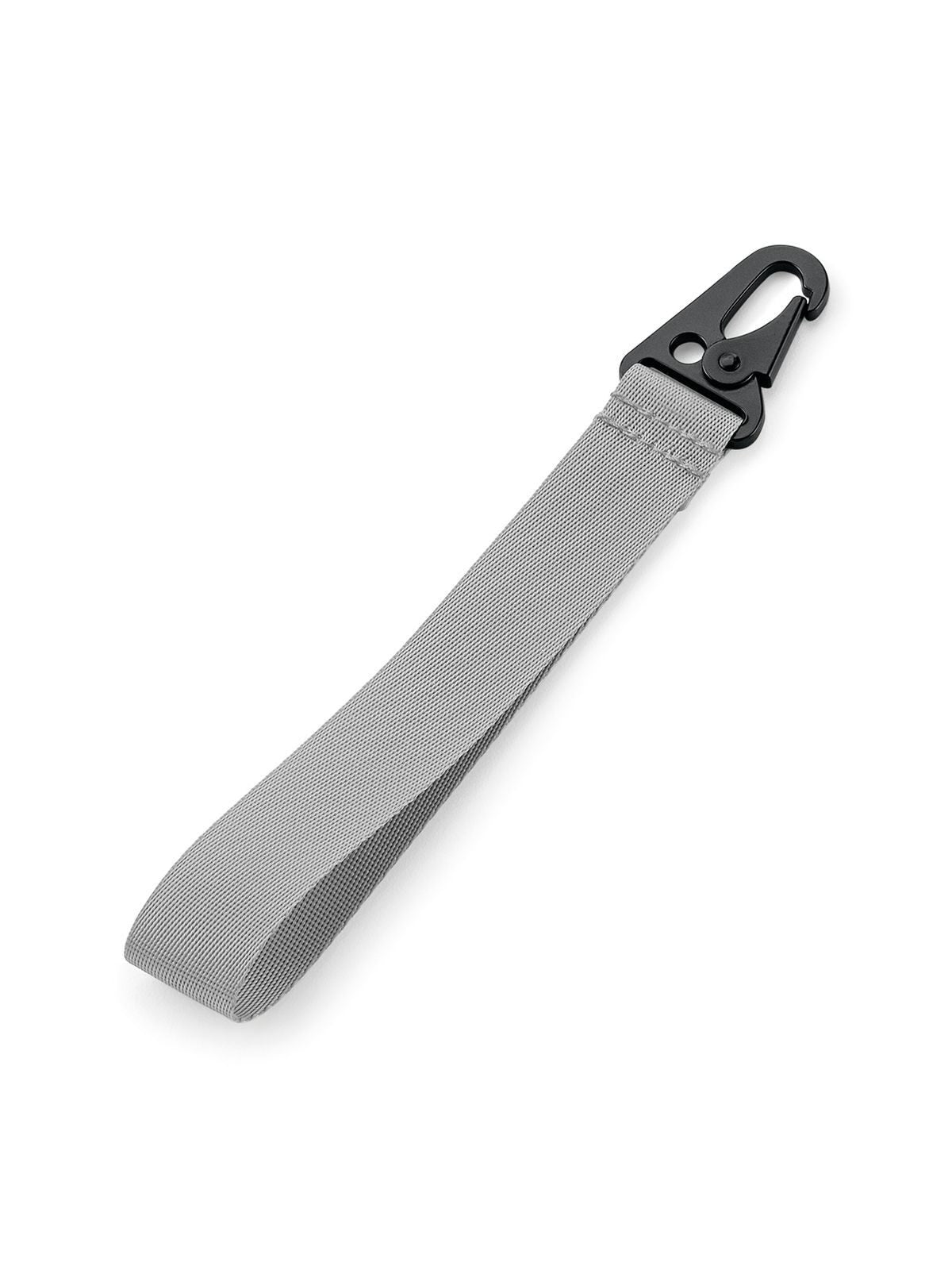 Brandable Key Clip Herren Zubehör – Bag Base – Farbe Grau – individuell veredelbar