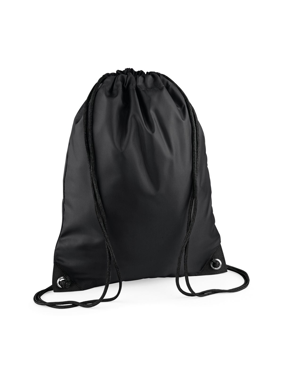 Premium Gymsac Tasche / Rucksack – Bag Base – Farbe Schwarz – individuell veredelbar