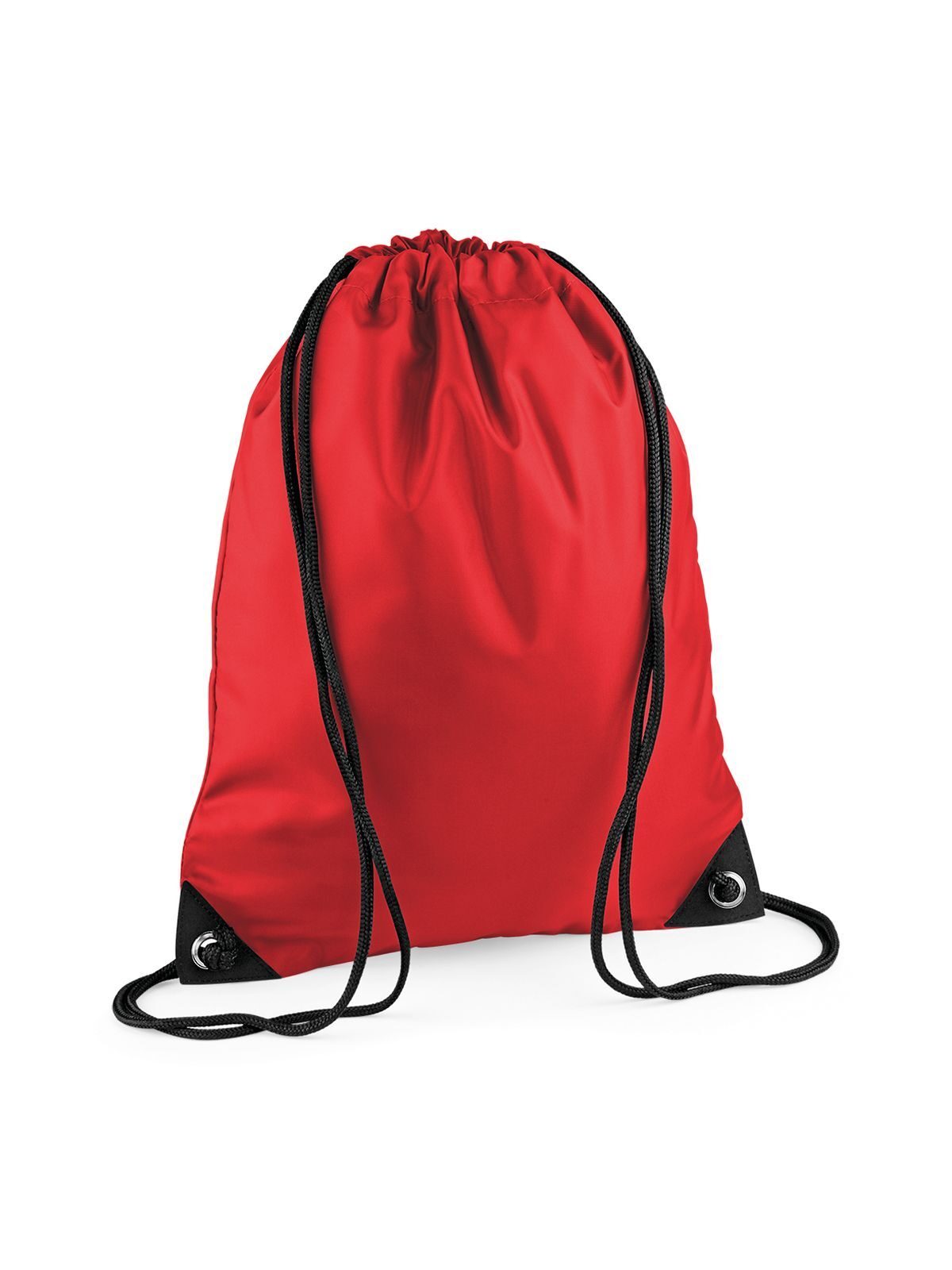 Premium Gymsac Tasche / Rucksack – Bag Base – Farbe bright red – individuell veredelbar
