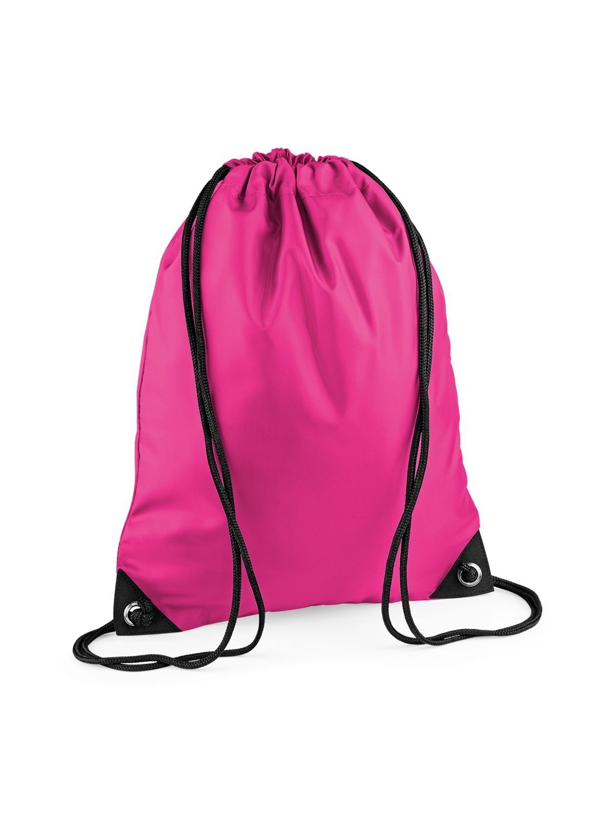 Premium Gymsac Tasche / Rucksack – Bag Base – Farbe Fuchsia – individuell veredelbar