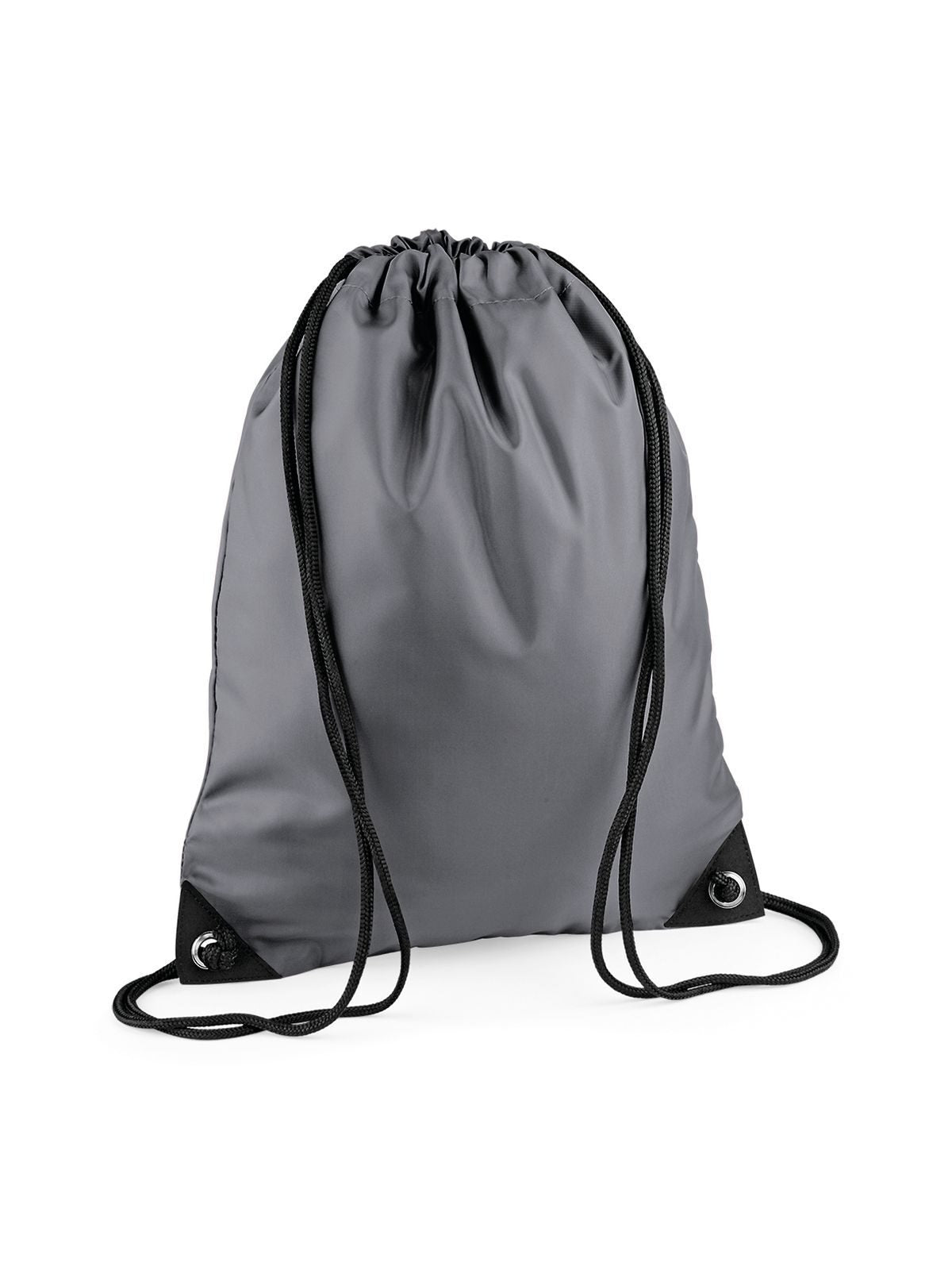 Premium Gymsac Tasche / Rucksack – Bag Base – Farbe graphite grey – individuell veredelbar