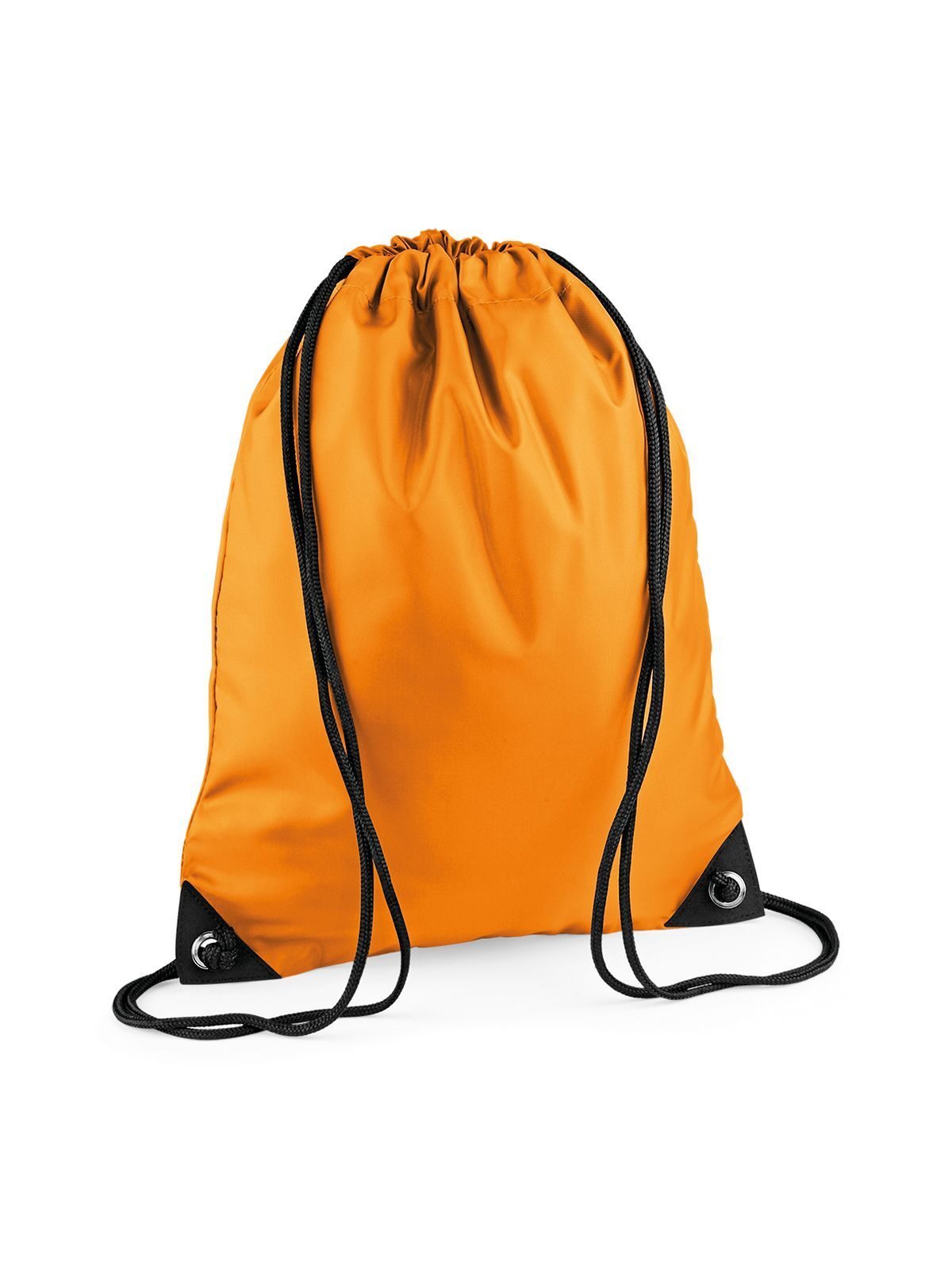 Premium Gymsac Tasche / Rucksack – Bag Base – Farbe Orange – individuell veredelbar