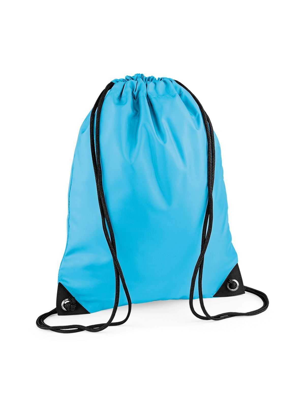 Premium Gymsac Tasche / Rucksack – Bag Base – Farbe surf blue – individuell veredelbar