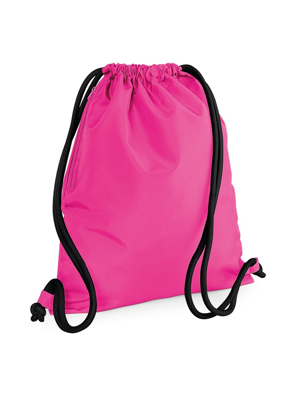 Icon Gymsac Herren Tasche / Rucksack – Bag Base – Farbe fuchsia/black – individuell veredelbar