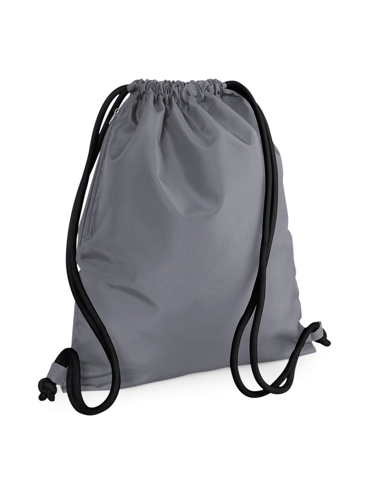 Icon Gymsac Herren Tasche / Rucksack – Bag Base – Farbe graphite grey/black – individuell veredelbar