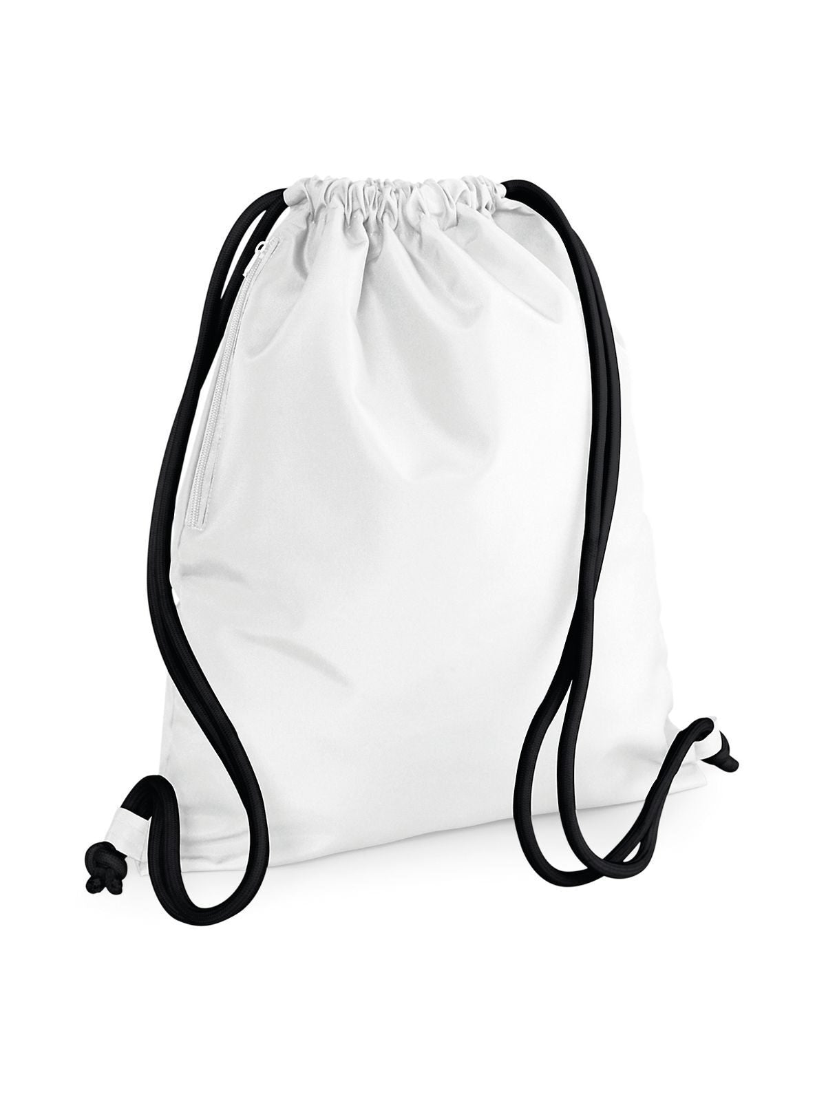 Icon Gymsac Herren Tasche / Rucksack – Bag Base – Farbe white/black – individuell veredelbar