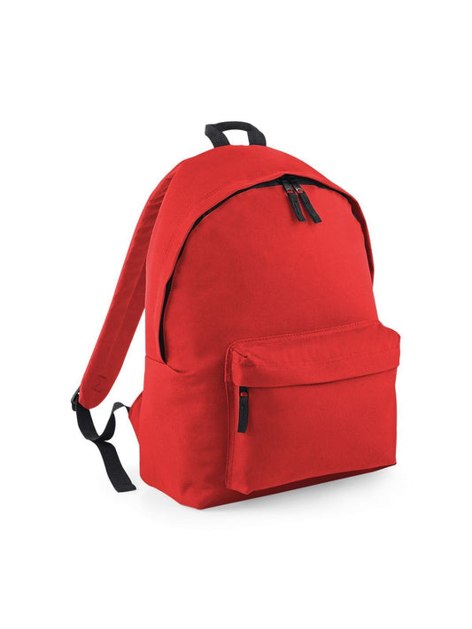 Junior Fashion Backpack Kinder Tasche / Rucksack – Bag Base – Farbe bright red – individuell veredelbar