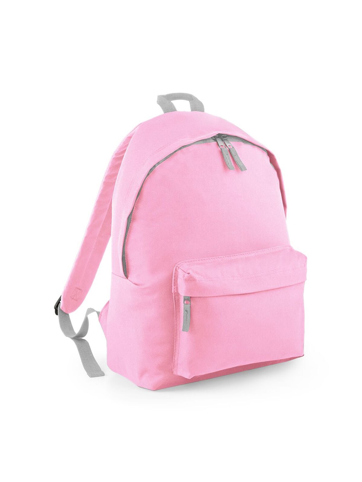Junior Fashion Backpack Kinder Tasche / Rucksack – Bag Base – Farbe classic pink/light grey – individuell veredelbar