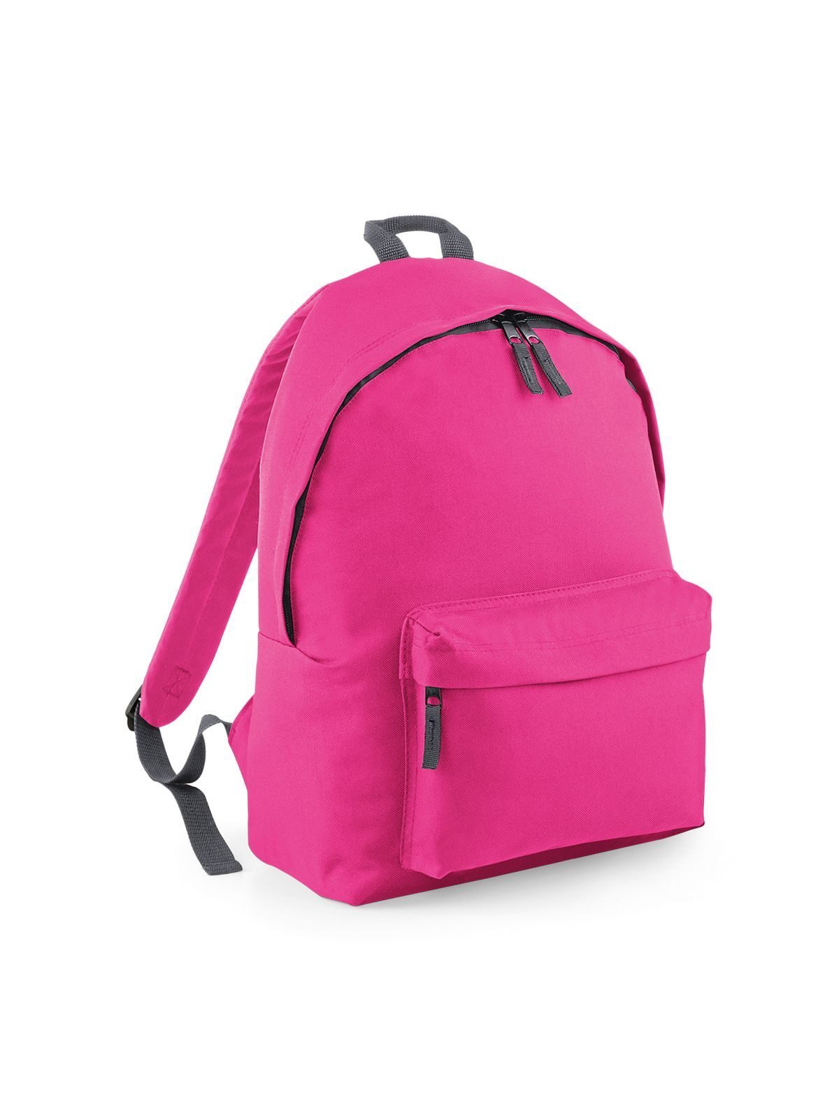 Junior Fashion Backpack Kinder Tasche / Rucksack – Bag Base – Farbe fuchsia/graphite grey – individuell veredelbar