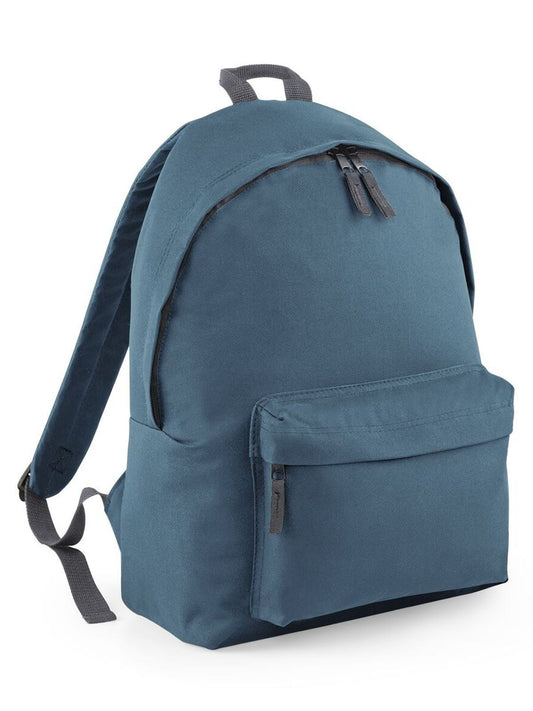Original Fashion Backpack Herren Tasche / Rucksack – Bag Base – Farbe airforce blue/graphite grey – individuell veredelbar