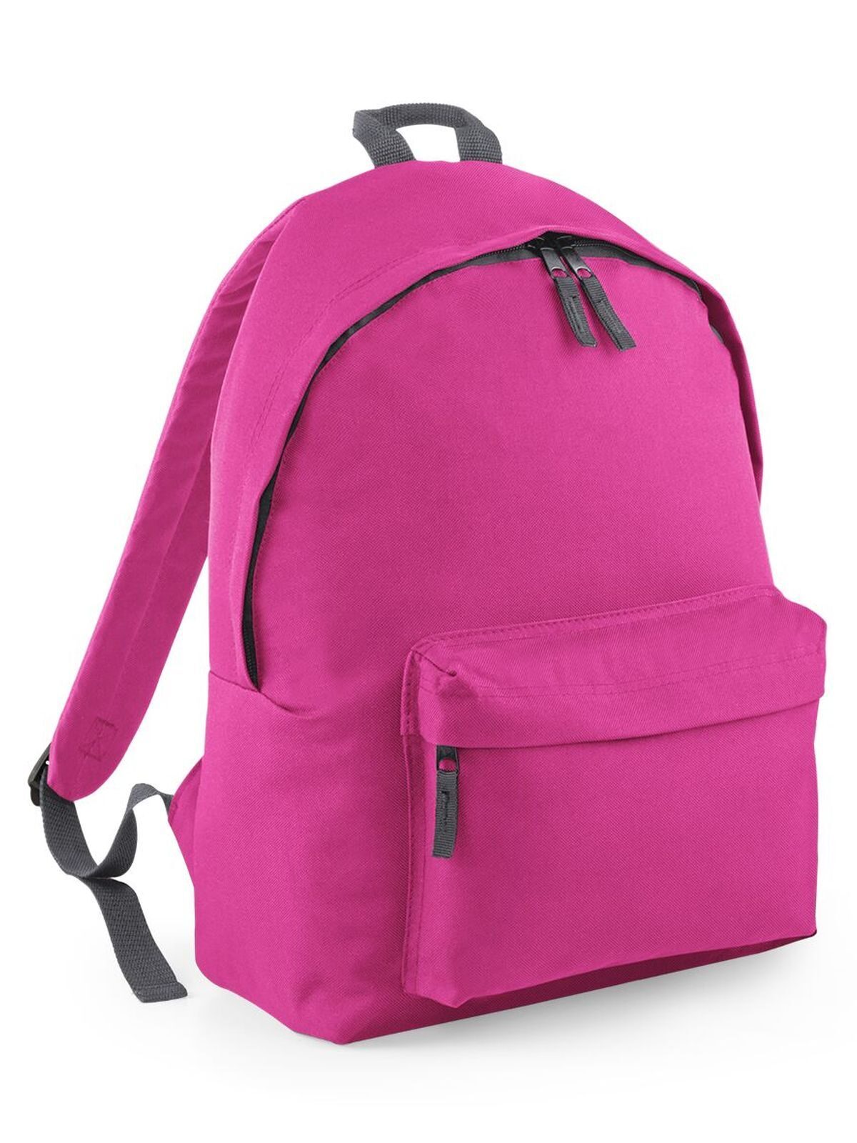 Original Fashion Backpack Herren Tasche / Rucksack – Bag Base – Farbe fuchsia/graphite grey – individuell veredelbar