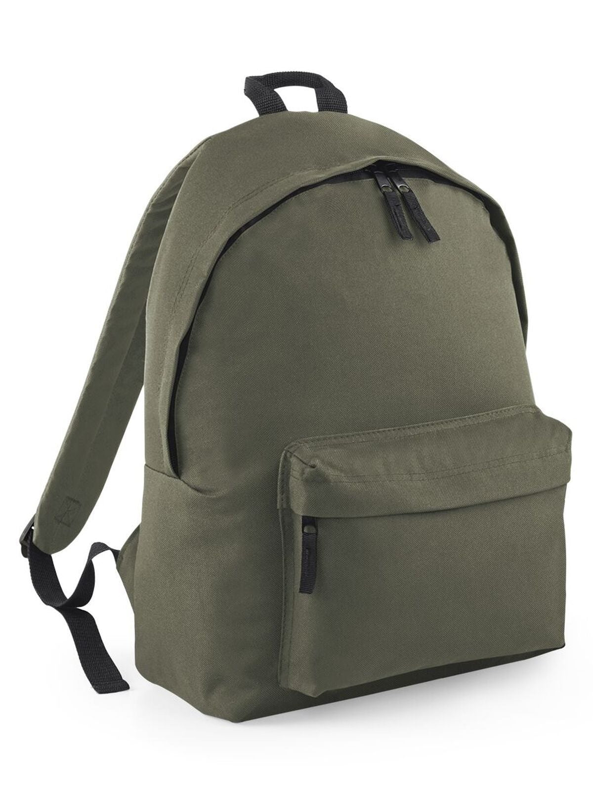 Original Fashion Backpack Herren Tasche / Rucksack – Bag Base – Farbe olive Green – individuell veredelbar