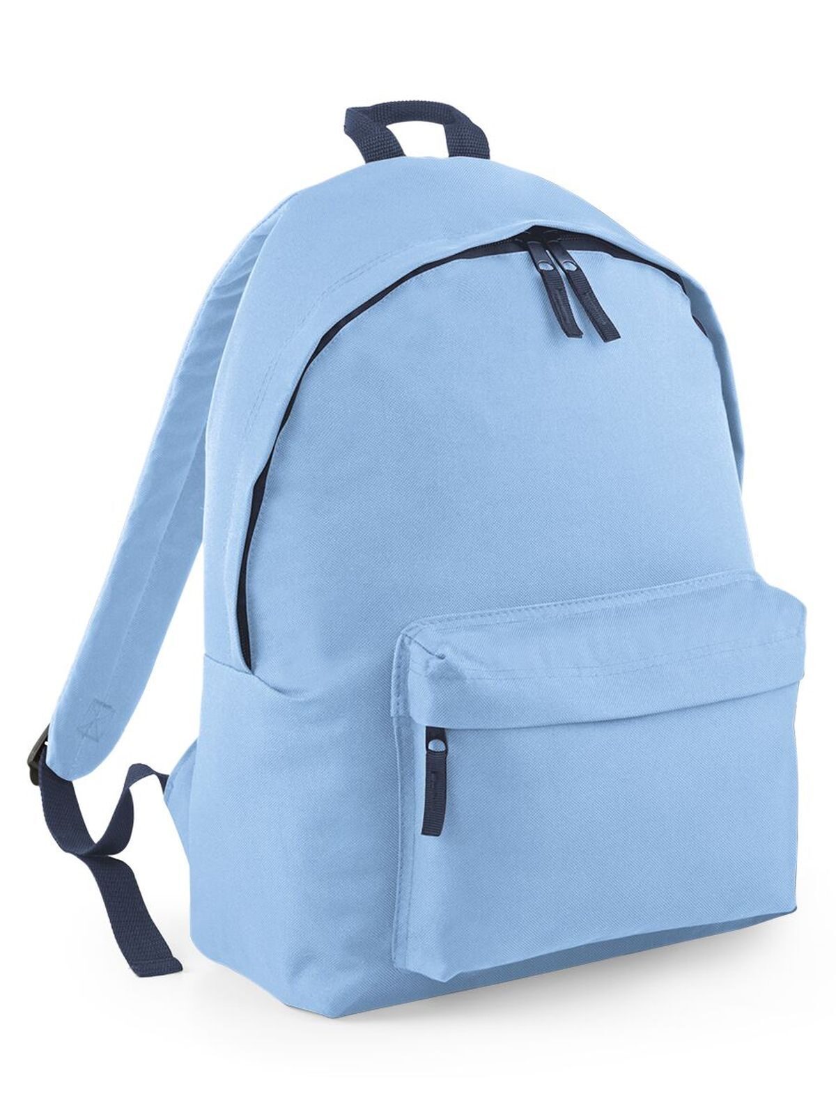 Original Fashion Backpack Herren Tasche / Rucksack – Bag Base – Farbe sky blue/french navy – individuell veredelbar